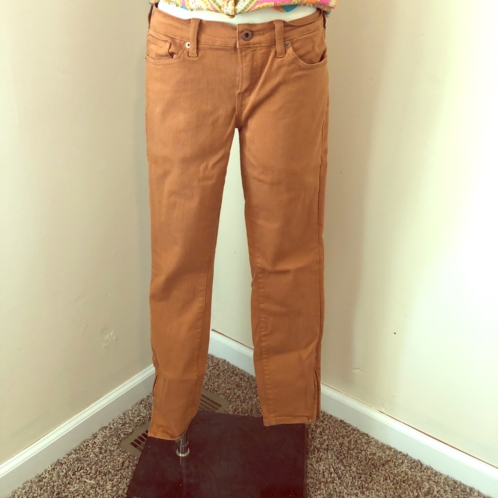 Lucky brand Charlie super skinny 8 29 ankle zip